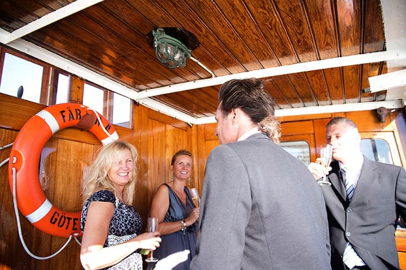 Maria & Henrik båten mingel_52